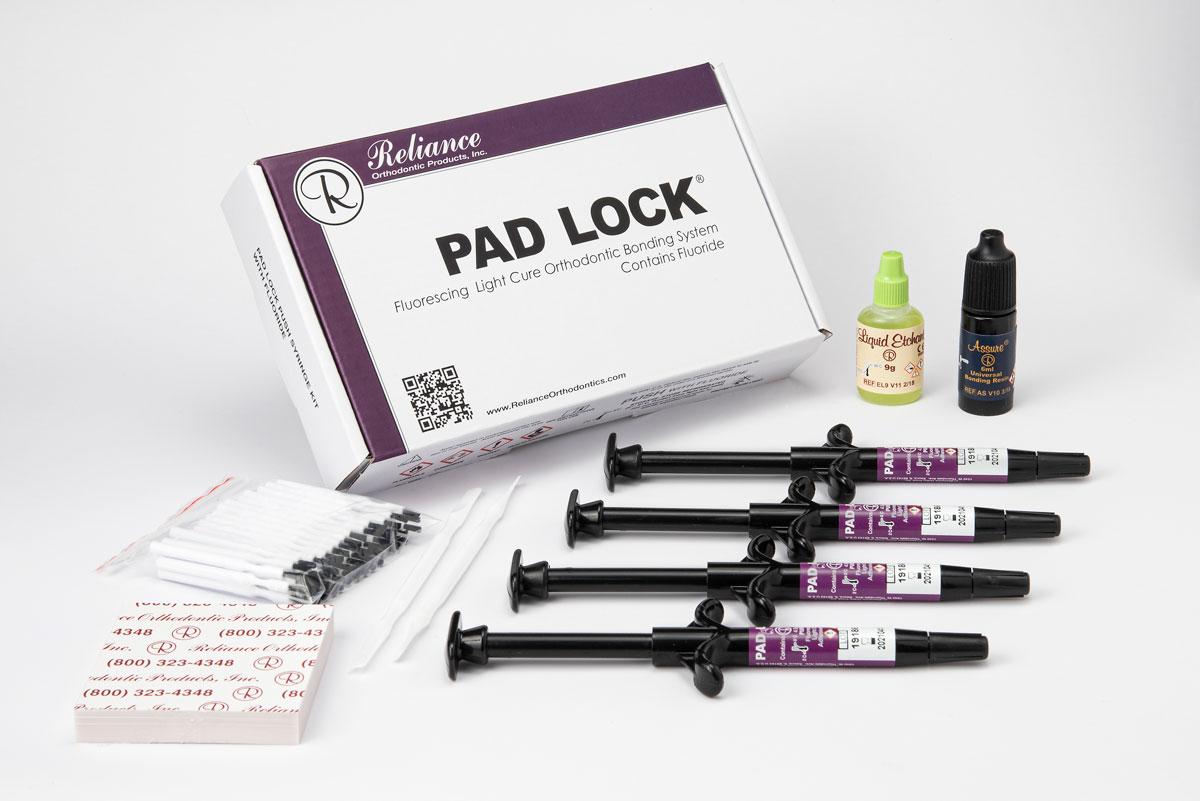 Pad Lock Push Syringe Kit with Fluoride Reliance Orthodontic Products